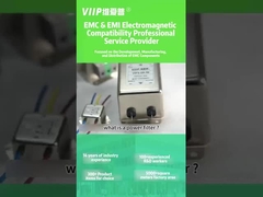 ตัวกรอง EMI เฟสเดียว 250VAC, เครื่องทดสอบความปลอดภัย 10A EMI ตัวกรอง EMC