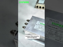 เครื่องกรอง EMI อินเวอร์เตอร์ผ่านต่ําที่มีความสูญเสียการใส่ 50dB Min และ 50Ω อิมพเดนซ์การเข้า