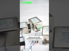 สายเสียง EMI RFI Clip บนแกนเฟอริท