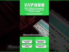 ตัวกรอง EMI AC สำหรับสายไฟแรงดันต่ำ 110V 250V พร้อมสายไฟ