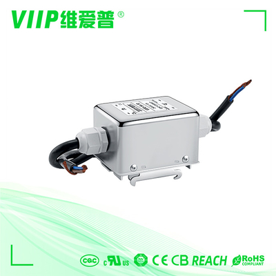 ซื้อ 1A ถึง 100A เมทัล EMI ไฟล์สายไฟฟ้า การรั่วไหลกระแส 0.5mA แม็กซ์ online manufacture