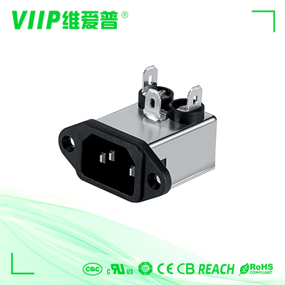 ซื้อ ทั่วไป Inline AC IEC EMI กรอง IEC320 ซ็อกเก็ตเต้าเสียบไฟฟ้า online manufacture