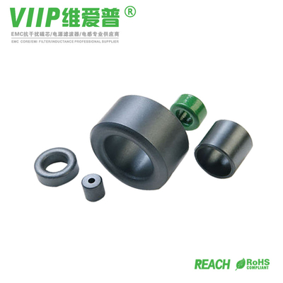 ซื้อ แหวนเฟอริตแกนเหล็กขี้ผงที่กําหนดเองสําหรับสายไฟ online manufacture
