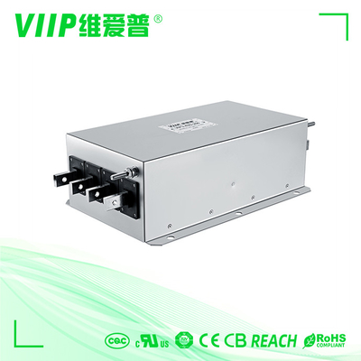 ซื้อ ตัวกรองสัญญาณรบกวน EMI 3 เฟสรั่วไหลต่ำเป็นพิเศษ 440Vac สำหรับเครื่องจักรบรรจุภัณฑ์ online manufacture