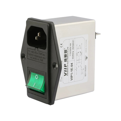 ซื้อ ระยะความถี่ 50/60Hz เครื่องกรอง IEC EMI พร้อมปลายปลายสกรู 1500VDC เส้นต่อเส้น online manufacture