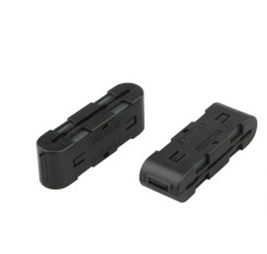 ซื้อ EMI / RFI การกดดันทําเคเบิลเรียบง่าย Ferrite แหวนกับ Snap-On ประเภทการติดตั้งในบรรจุภัณฑ์จํานวนมาก online manufacture