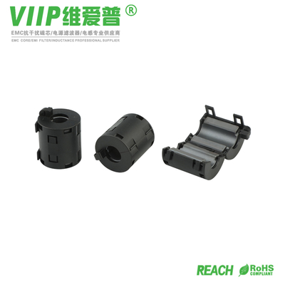 ซื้อ F9 Multiple Sizes Available Clip On Ferrite Core With EMI Suppression RoHS Reach Certification online manufacture