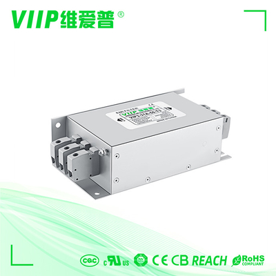 ตัวกรองสัญญาณรบกวนต่ำผ่าน VIIP 3 เฟส 10A สำหรับเครื่องพิมพ์