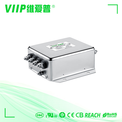 อุปกรณ์สิ่งทออินเวอร์เตอร์ EMC Low Pass Noise Filter พร้อมสกรู