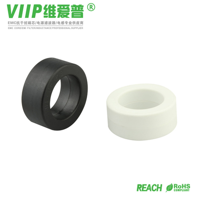 วงแหวนแม่เหล็กเฟอร์ไรต์สีดำรอบสาย 40.6X15X27.4mm