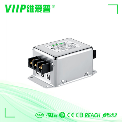 EMC EMI ตัวกรอง RFI เฟสเดียวสองขั้นตอนสำหรับอุปกรณ์ข้อมูล