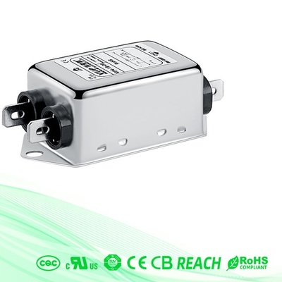 20A ตัวกรอง AC EMI แบบสองขั้นตอนสำหรับอุปกรณ์กีฬาและฟิตเนส