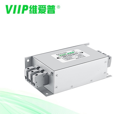 1000g 3 เฟสตัวกรอง EMI แรงดันไฟฟ้า 380V / 440V 2250VDC หรือ 2000VAC สายลงกราวด์